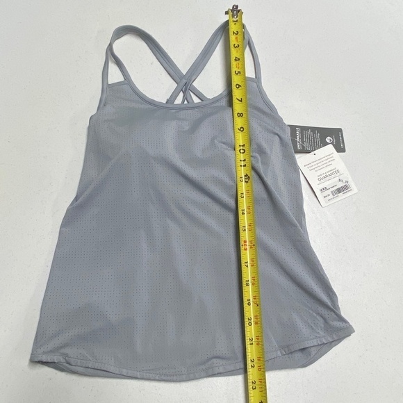 Athleta Full Force 2 in 1 Tank Top Gray XXS - Picture 5 of 7